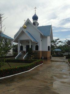 Alluvione nel monastero ortodosso in Thailandia
