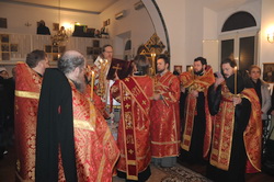Veglia alla chiesa di san Nicola a Roma