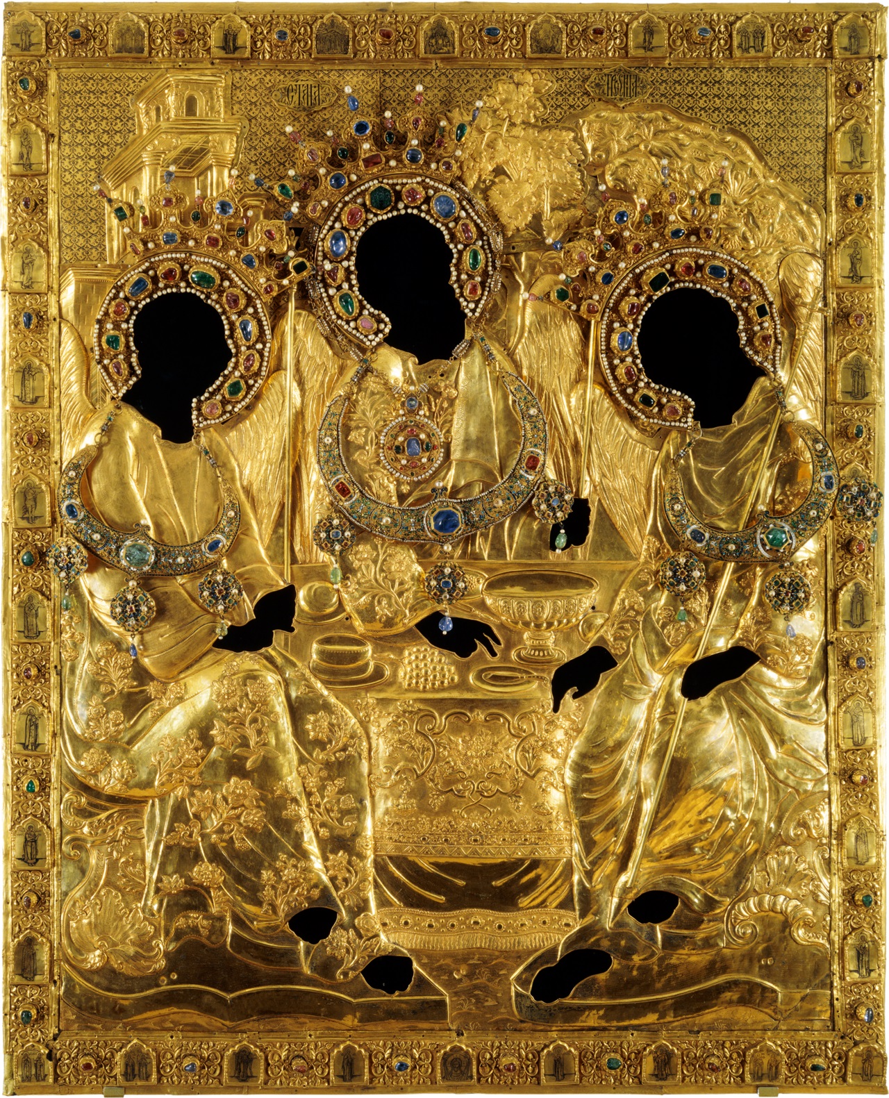 La riza nell'iconografia