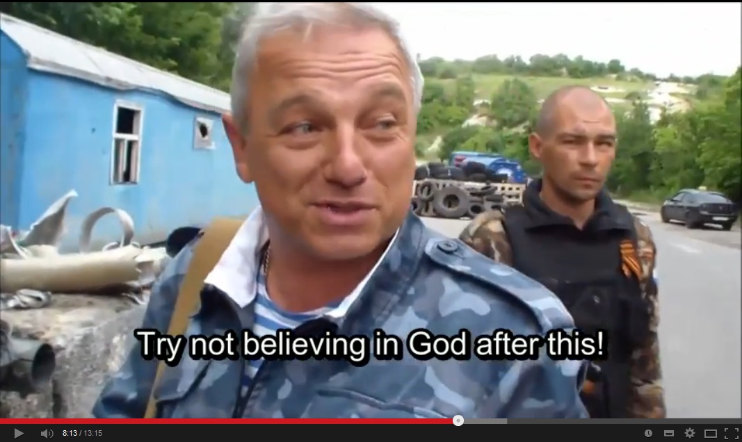 La prospettiva di Sergej da una barricata a Lugansk