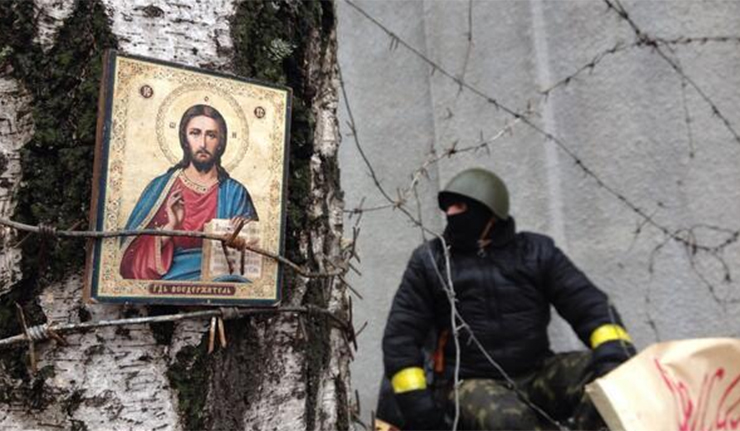 I violatori dell'Ucraina violano anche la Pasqua