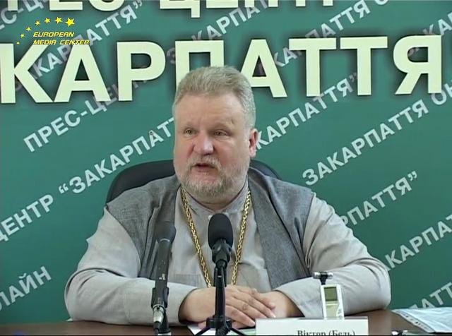Il Sinodo della Chiesa ortodossa ucraina ha degradato il principale portavoce antirusso nella Rus' Carpatica