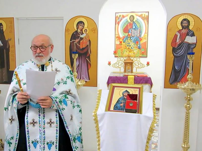 Inaugurata la cappella ortodossa di san Benedetto a Milano