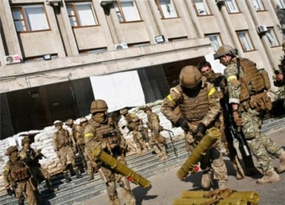I residenti di Slavjansk sono scomparsi; la città è in fase di ri-popolamento con migranti provenienti dall'Ucraina occidentale