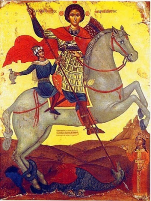 Perché san Giorgio è spesso raffigurato mentre uccide un drago?