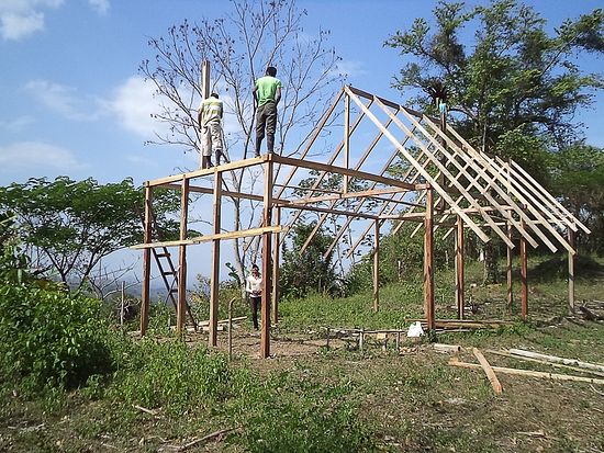 In Nicaragua i fedeli continuano la costruzione della chiesa della Trasfigurazione