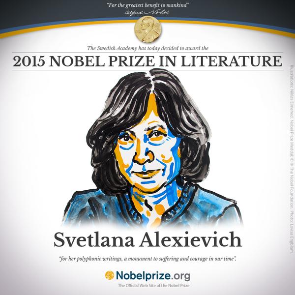 Perché Svetlana Alexievich ha vinto il premio Nobel per la Letteratura