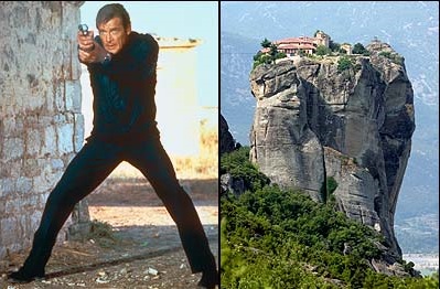 Quando James Bond andò alle Meteore
