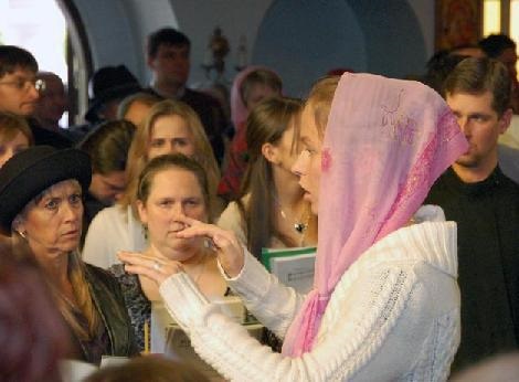 Le donne nei cori delle chiese