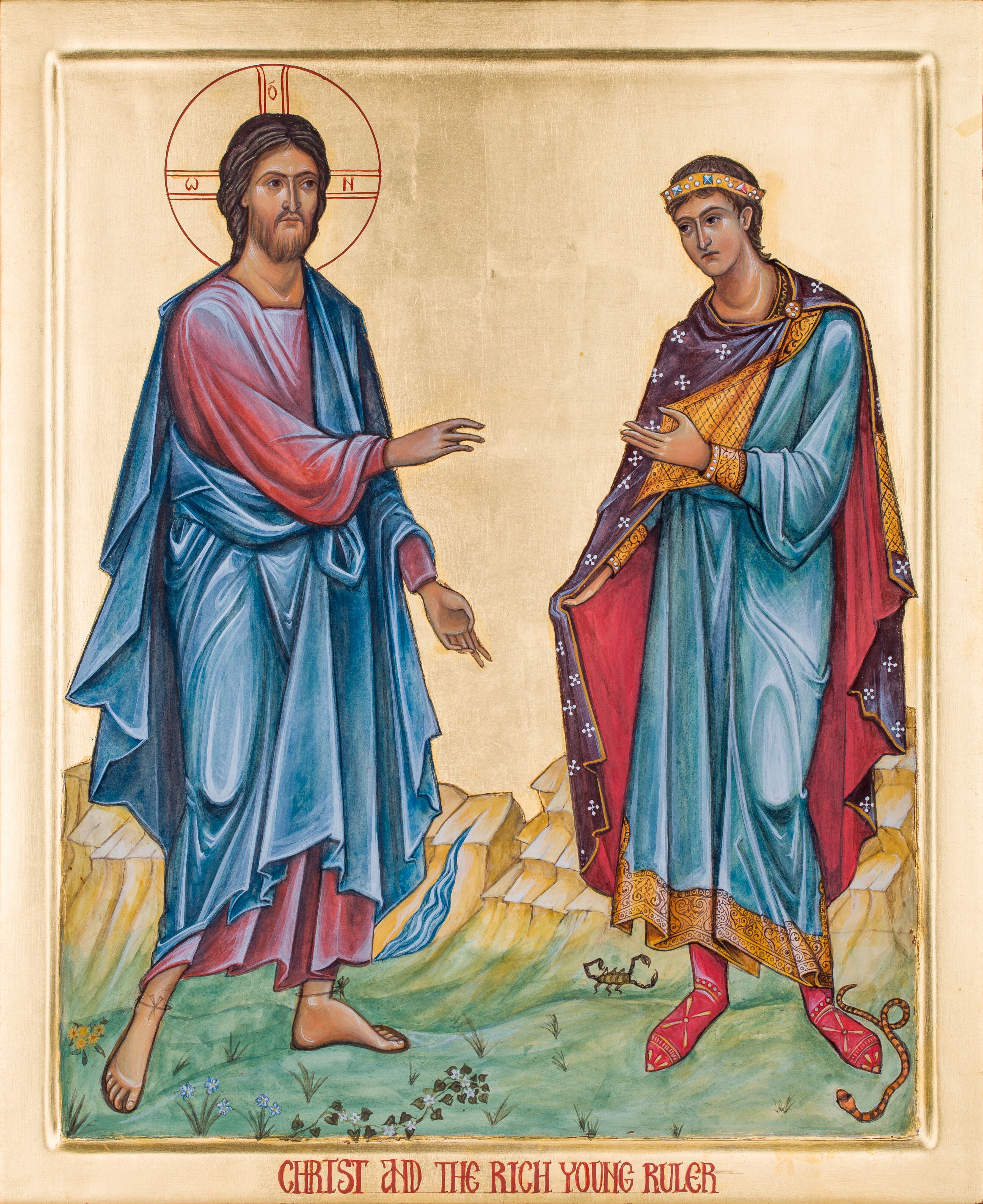 Una nuova composizione iconografica: Cristo e il giovane ricco