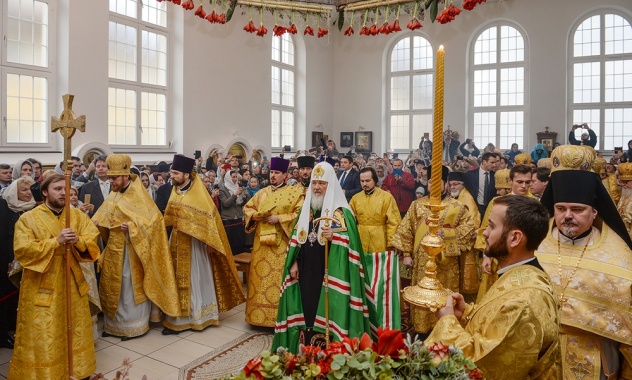Il patriarca Kirill celebra gli 80 anni della parrocchia di Zurigo