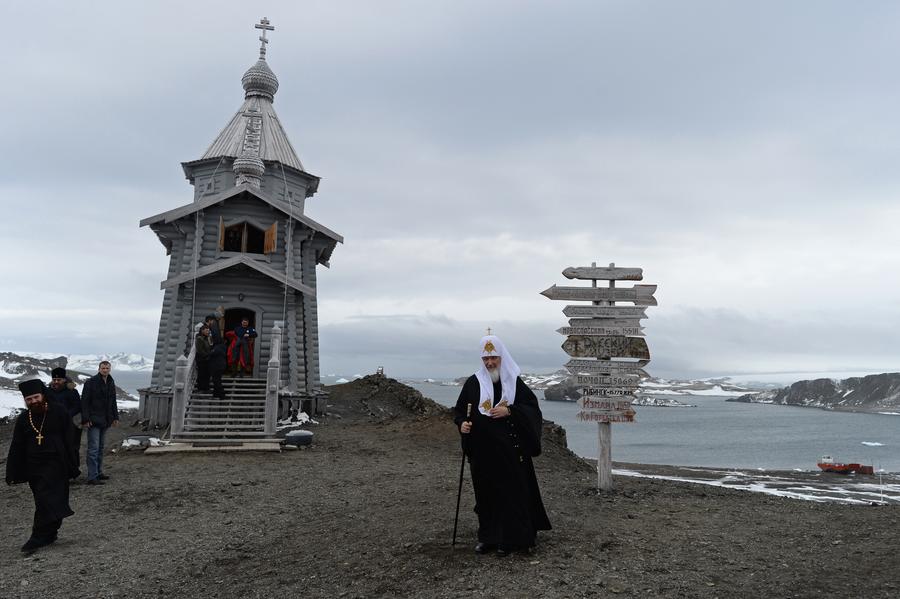 Alcuni retroscena del viaggio del patriarca Kirill in Antartide