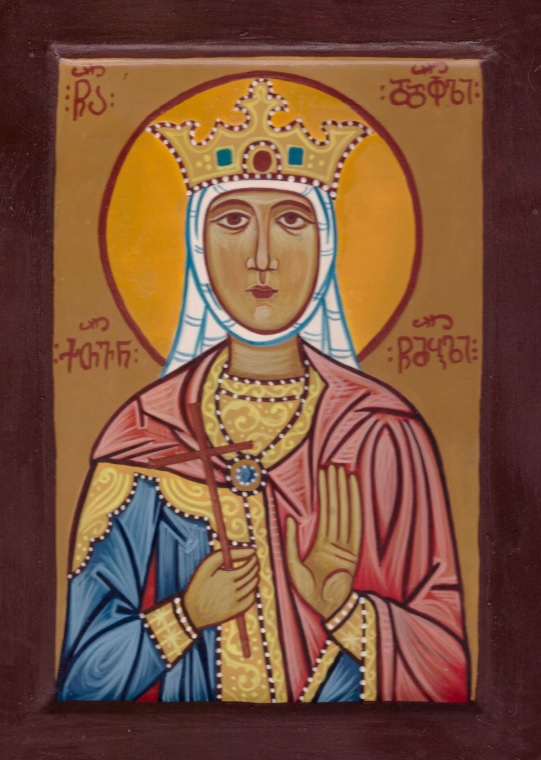 La santa regina martire Ketevan della Georgia