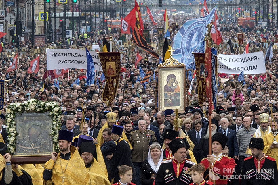 A proposito delle processioni religiose in Russia