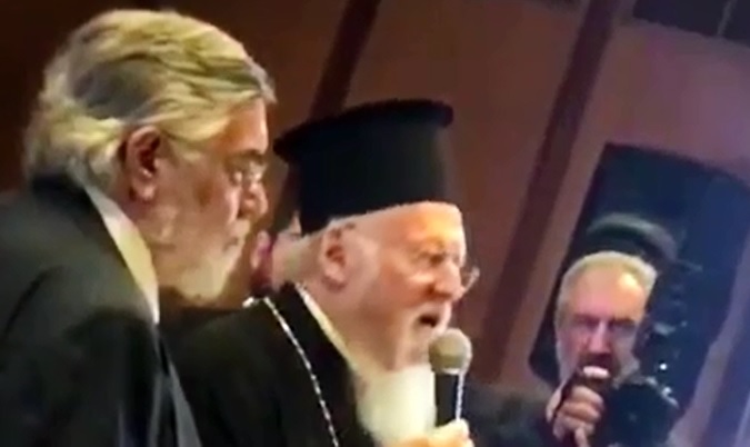 Il Patriarca Bartolomeo utilizza la lingua dell'etnofiletismo per sostenere le sue ragioni