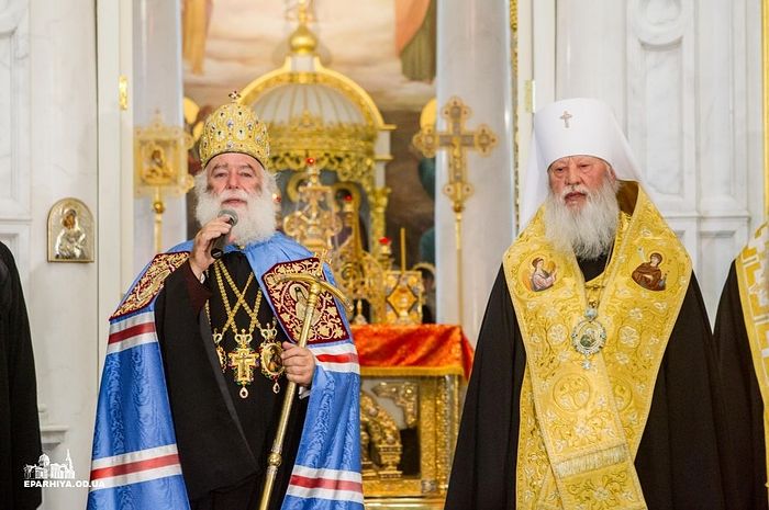 Il patriarca di Alessandria visita l'Ucraina in segno di solidarietà con la Chiesa canonica