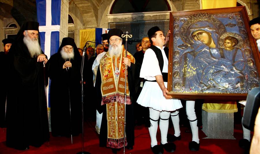 Il monte Athos si oppone alla creazione di copie esatte di icone athonite miracolose