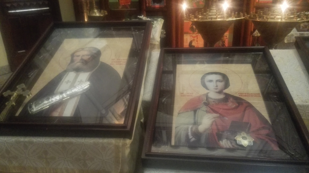 Visita di reliquie dalla Moldova