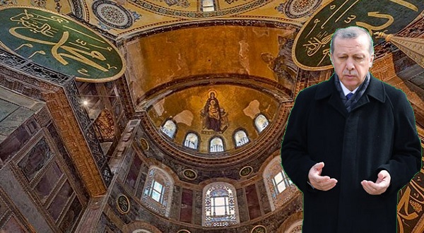 Sul presidente Erdoğan e la chiesa della santa Sapienza
