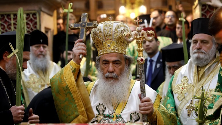 “L’ostruzionismo liturgico” dei vescovi fanarioti al Santo Sepolcro