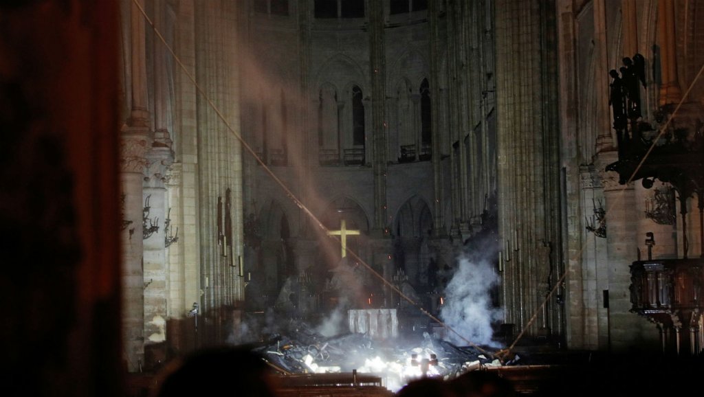 Condoglianze di sua Santità il patriarca Kirill per l'incendio alla cattedrale di Notre-Dame