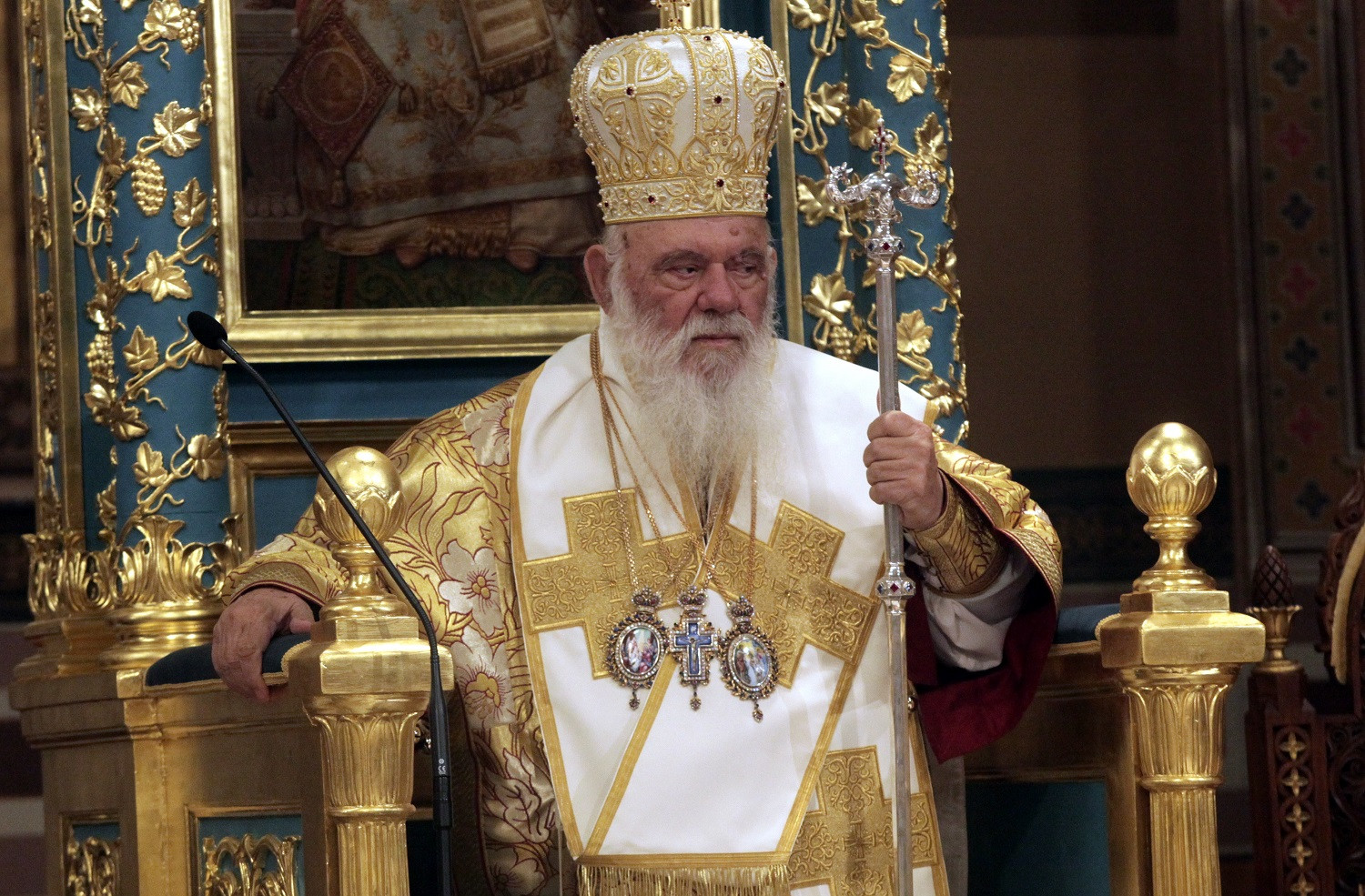 L'arcivescovo Hieronymos ha raggiunto un vicolo cieco nella questione ucraina