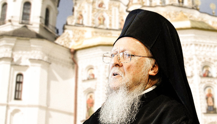 Bugie sulle labbra del patriarca Bartolomeo