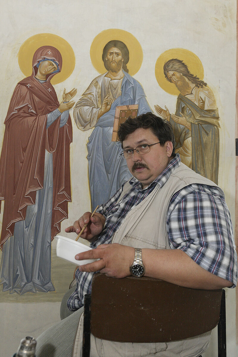 Una conversazione con l'iconografo Anatolij Aleshin