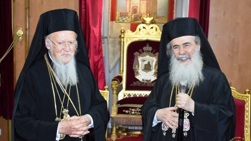 La risposta del patriarca Bartolomeo al patriarca Theophilos
