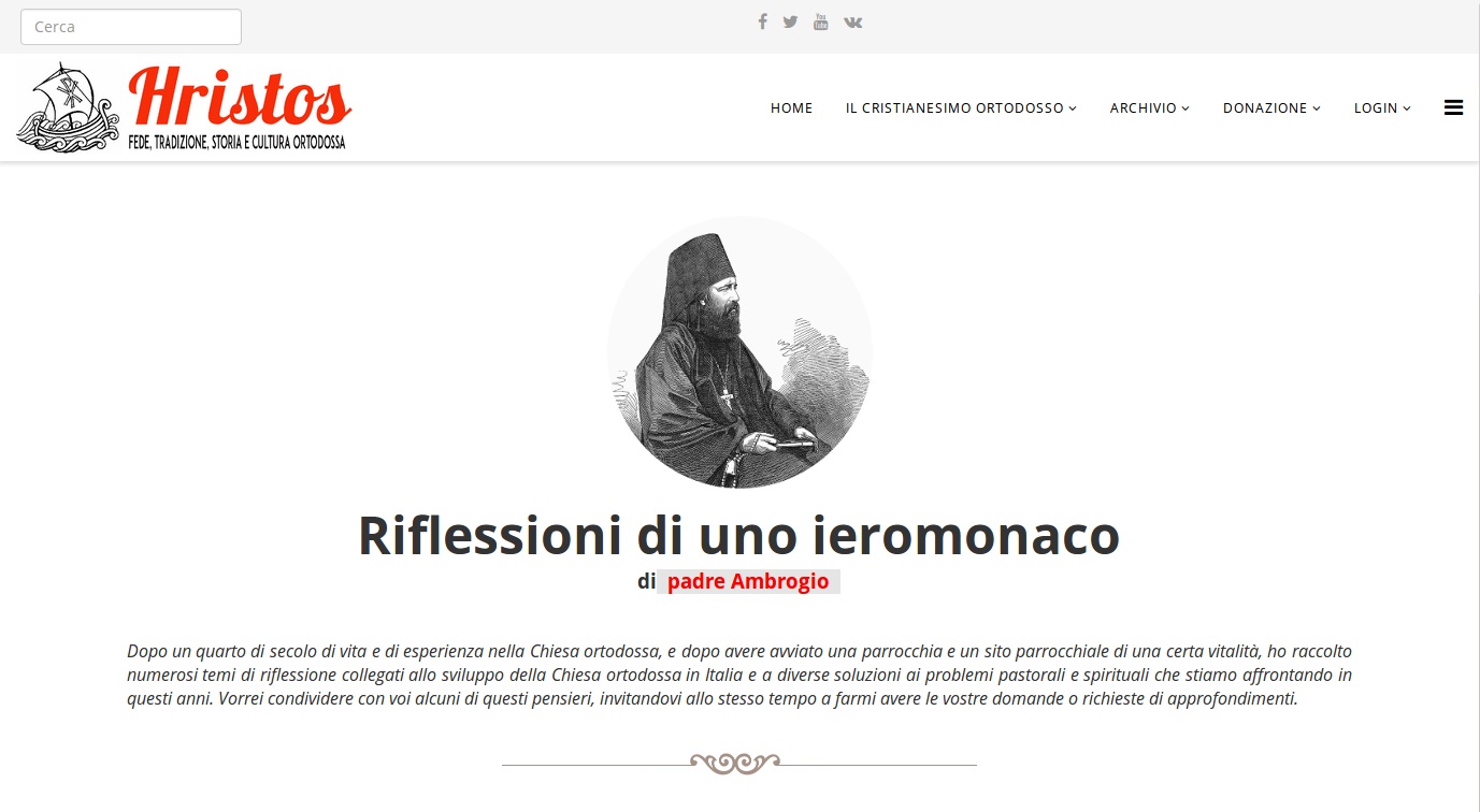 Il monachesimo ortodosso in Italia