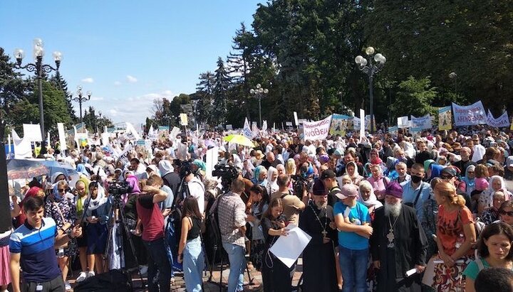 Cronaca di un giorno di testimonianza della fede ortodossa