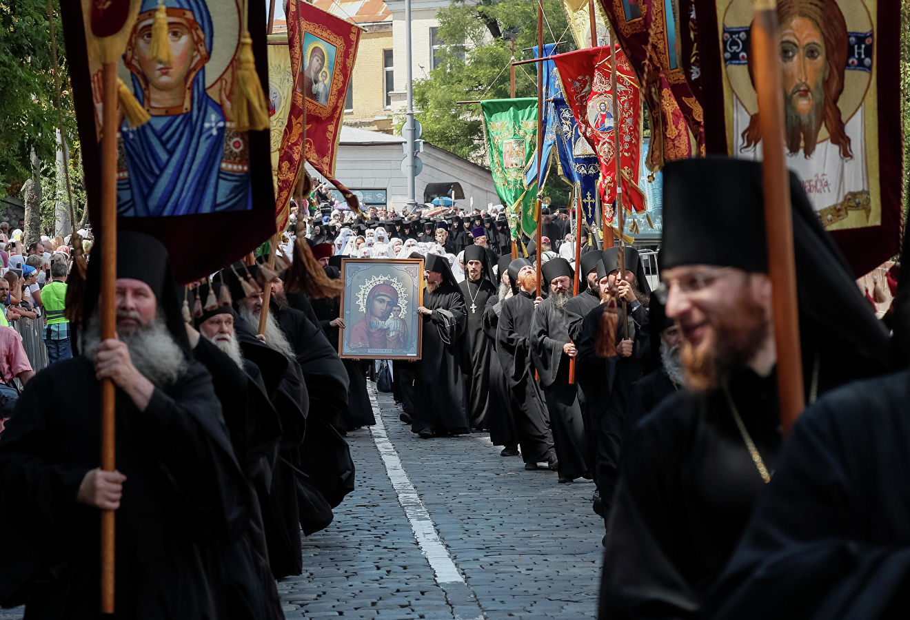 La Chiesa ortodossa ucraina terrà la processione annuale del Battesimo della Rus'