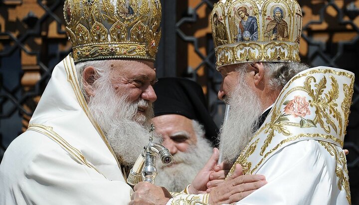 Il primate della Chiesa greca afferma che i russi sono "un popolo travagliato"