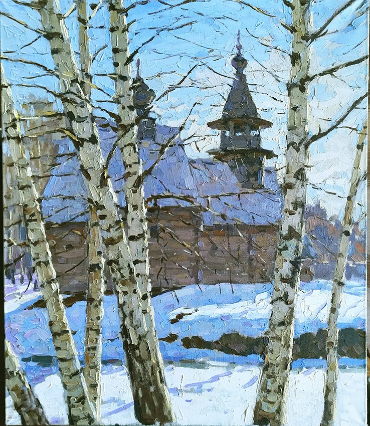 Una collezione dei quadri di Vasilij Kursaksa