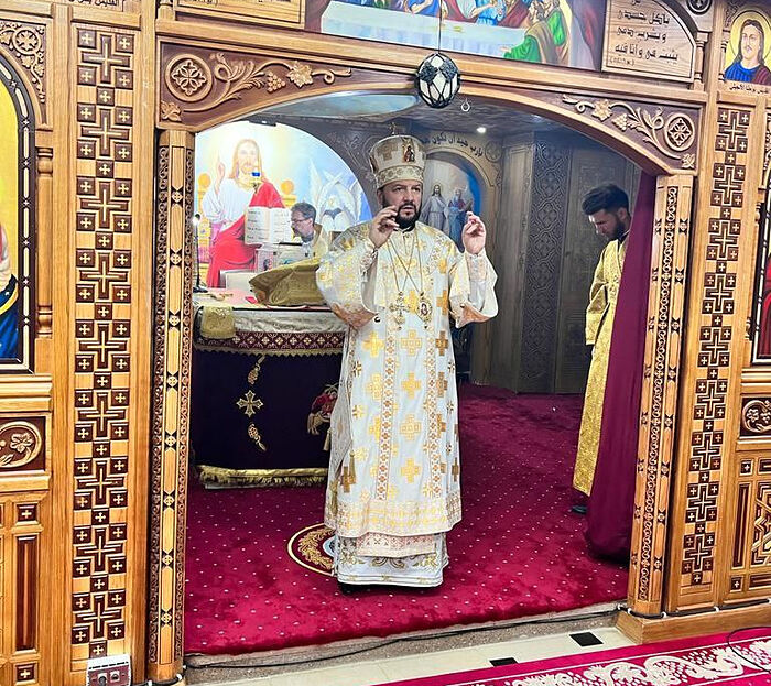 La Chiesa copta dona in uso alla Chiesa russa la chiesa del grande martire Mina