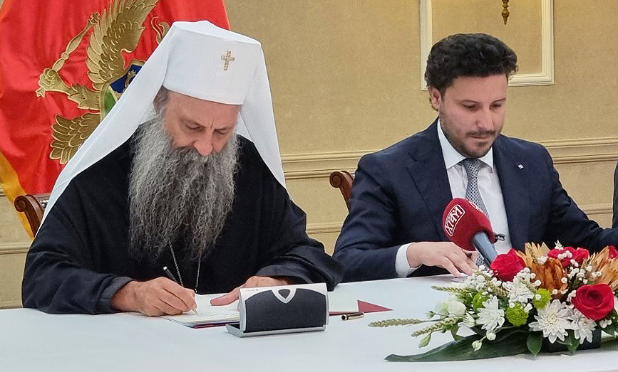 Stabilite le relazioni Chiesa-stato in Montenegro