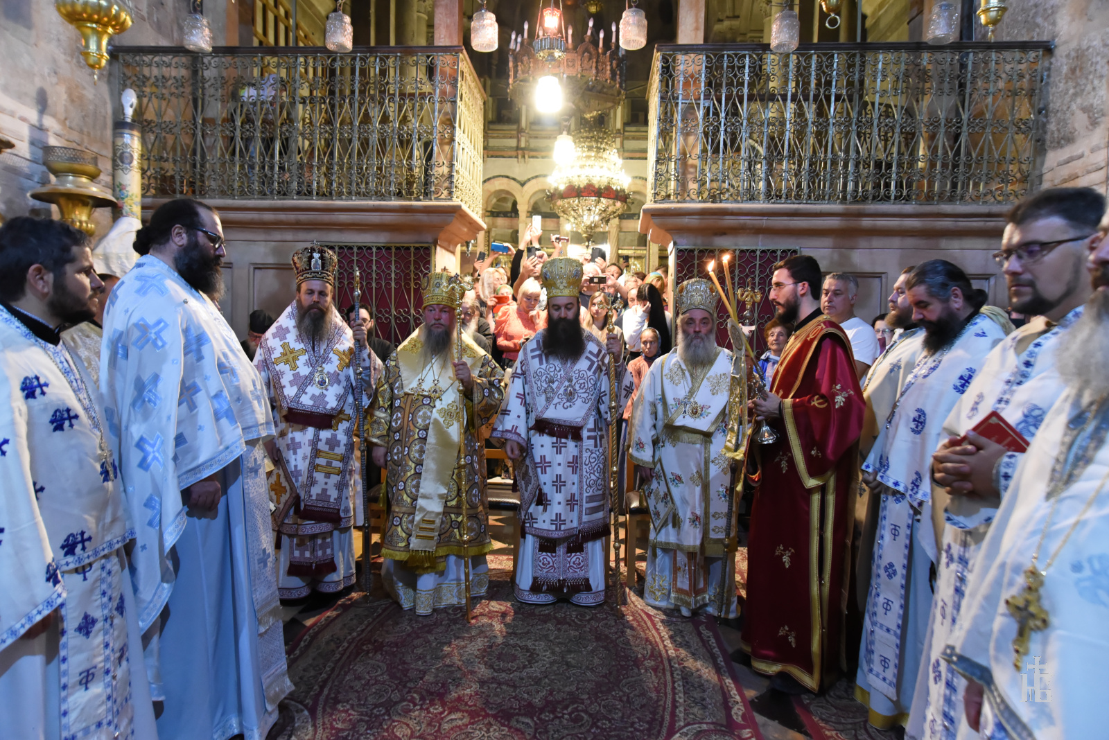 Concelebrazioni multiple degli ortodossi macedoni in Terra Santa