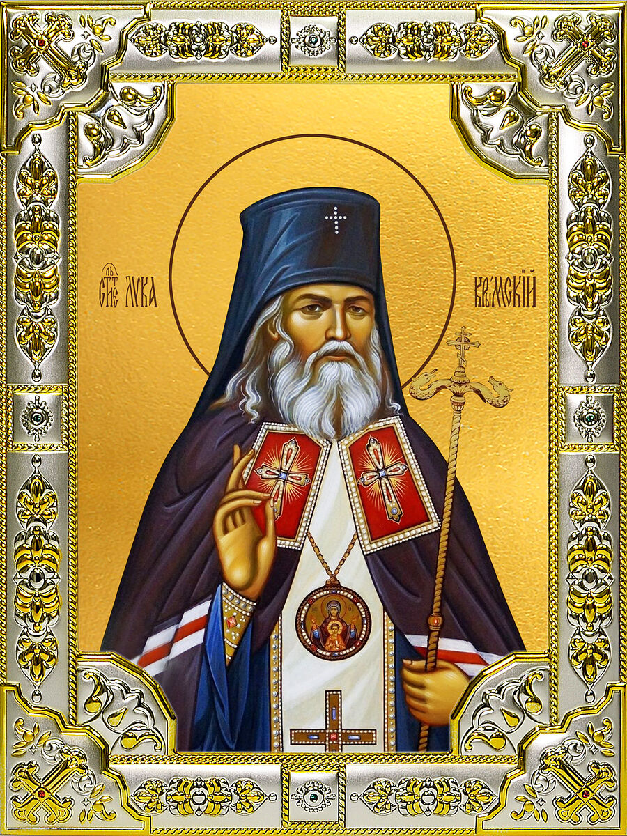 Vescovo greco racconta i miracoli di san Luca di Simferopoli