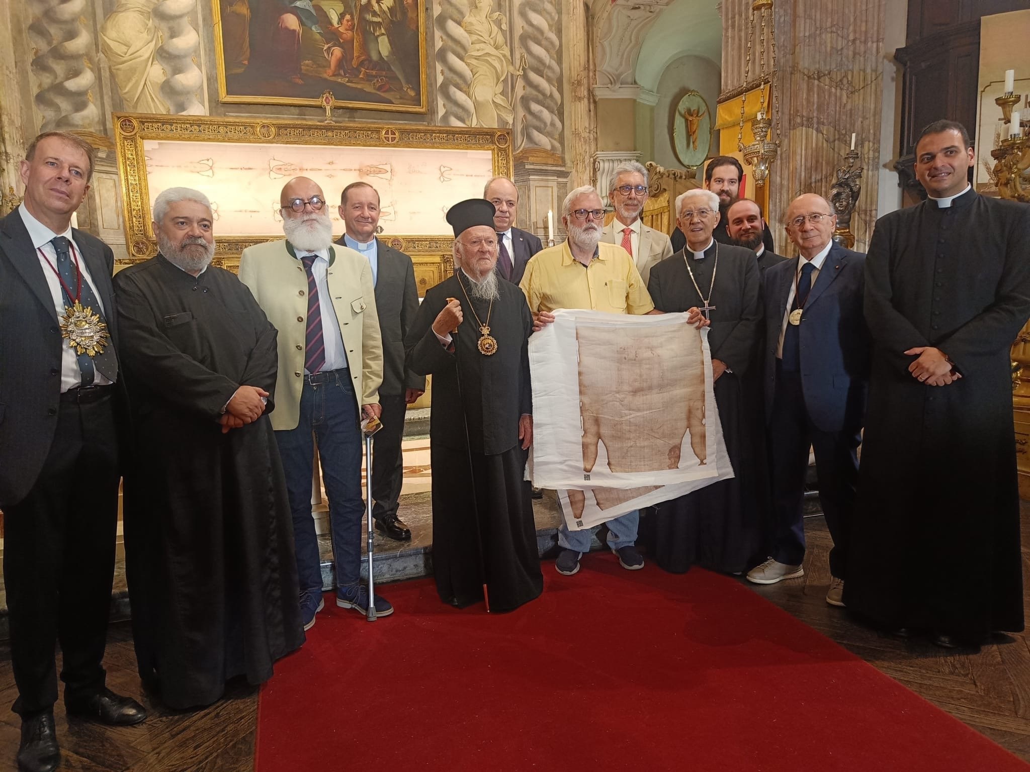 Un complimento al patriarca Bartolomeo