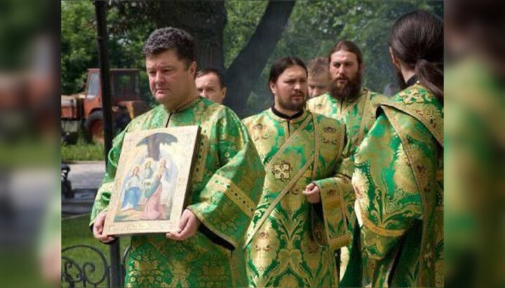 La Chiesa ortodossa ucraina risponde sullo status che Poroshenko aveva nella Chiesa