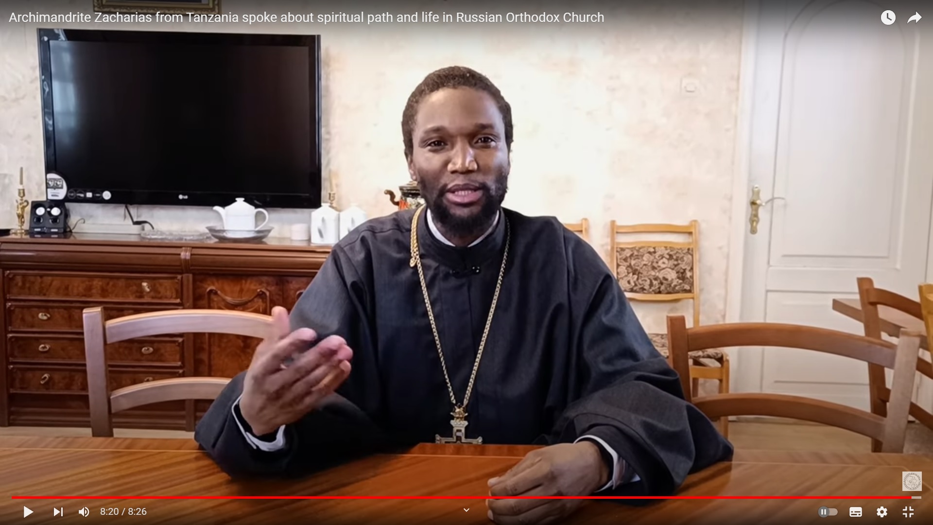 L'archimandrita Zacharias della Tanzania sul suo percorso spirituale e sulla vita nella Chiesa ortodossa russa