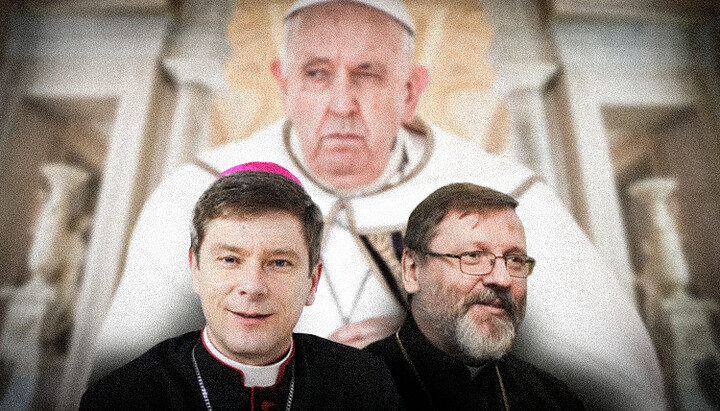 Come i rappresentanti del Vaticano in Ucraina minano l'autorità del papa