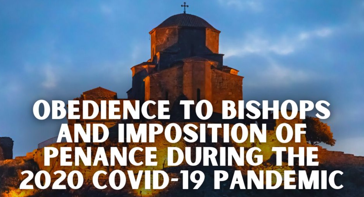 Obbedienza ai vescovi e imposizione di penitenze durante la pandemia di Covid-19 del 2020