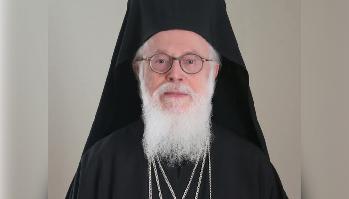 L'arcivescovo Anastasios in terapia intensiva
