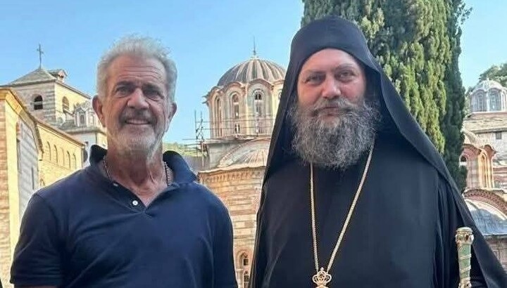 Mel Gibson al Monte Athos