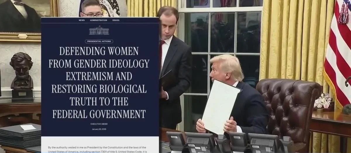 Uno dei primi ordini esecutivi di Trump respinge nell'irrilevanza l'ideologia del gender